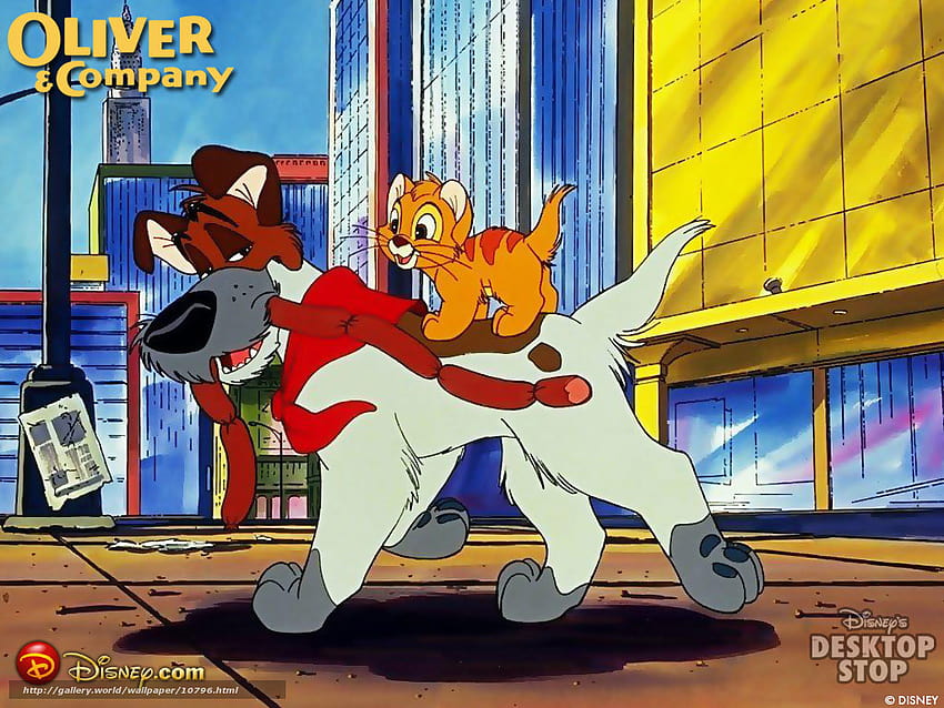 Oliver & Company, Oliver & Company, film, movies in the resolution 1024x768, oliver company HD wallpaper