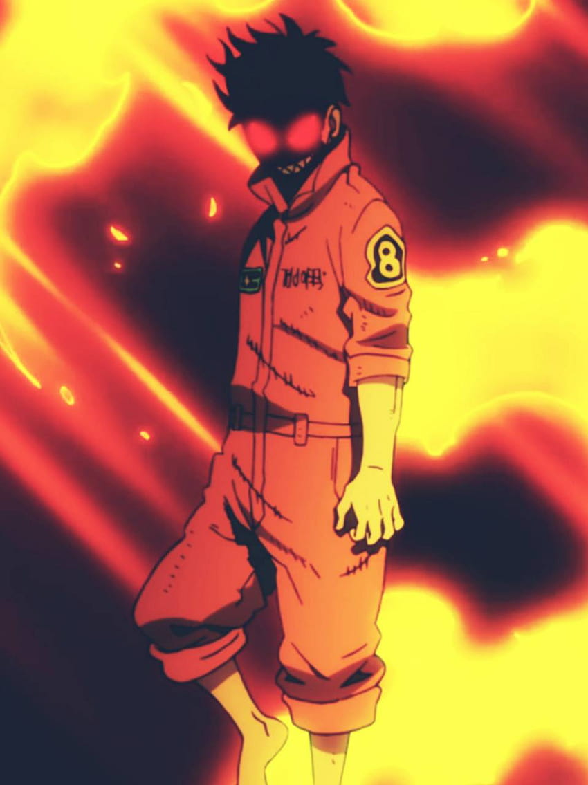 FIRE FORCE anime bombeiros shinra HD phone wallpaper  Peakpx