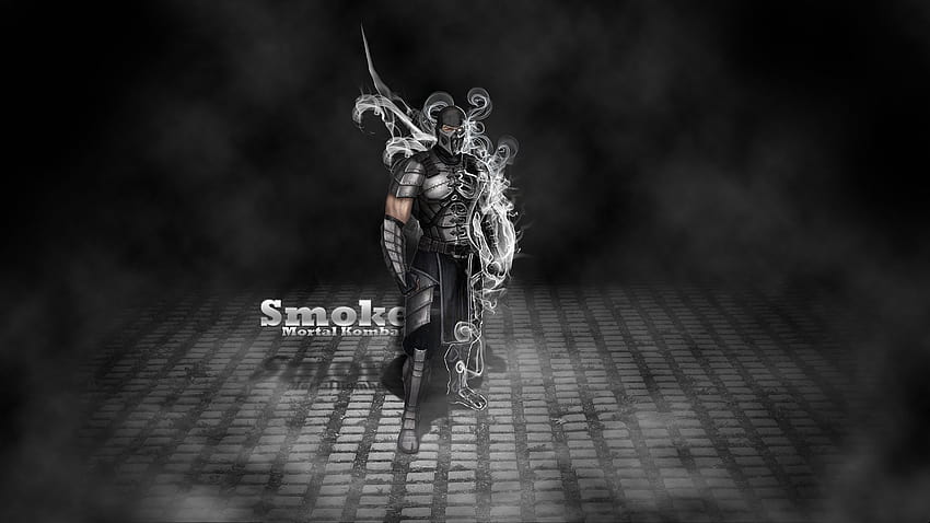 Spent more than 6 hours on this beast A lot of work, smoke mortal kombat HD wallpaper