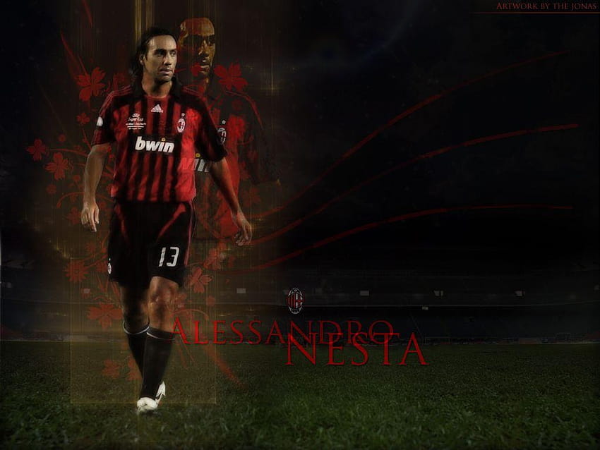 Fashion Football: Alessandro Nesta HD wallpaper