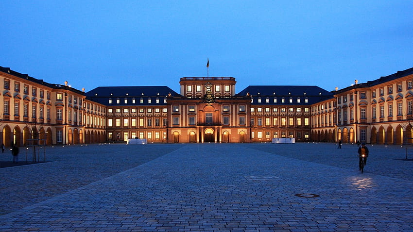 Istana Mannheim Wallpaper HD