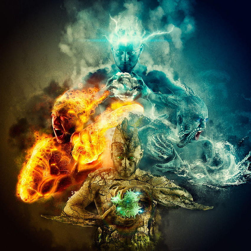 Which among the four elements represents you the most?, 4 elements HD phone wallpaper