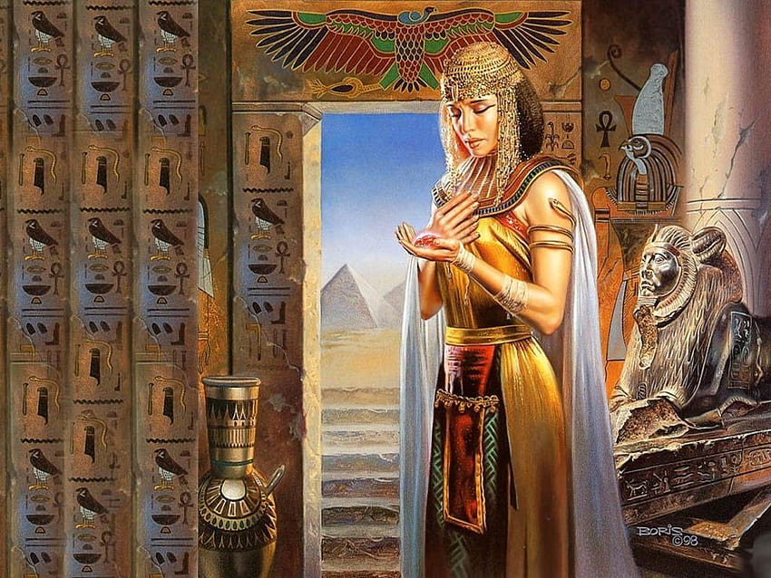 Ancient Egypt God, eye of ra HD wallpaper