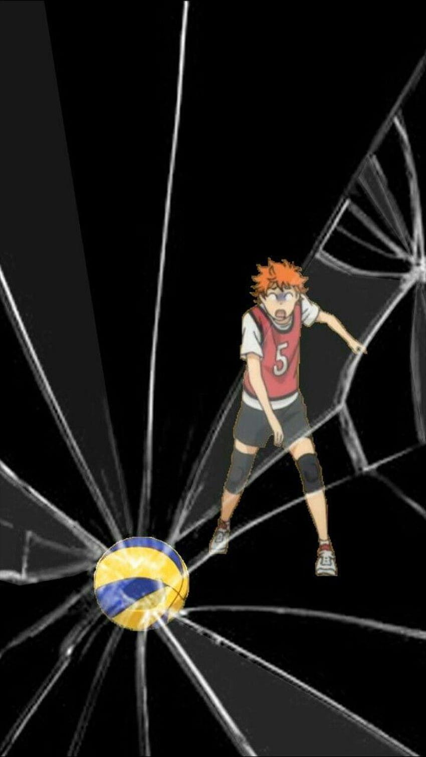 Haikyuu Hinatas Face is so funny, karasuno HD phone wallpaper