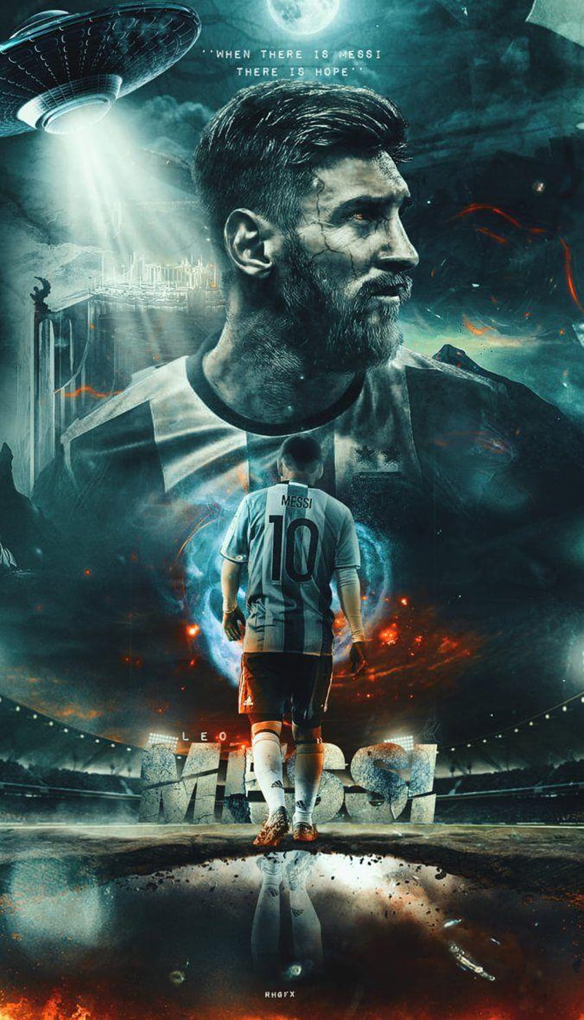 Lionel Messi Argentine Fond d'écran de téléphone HD