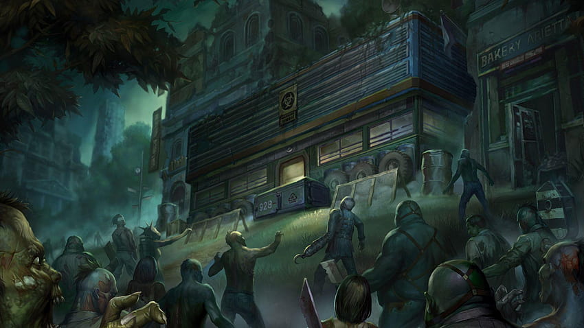 Counter Strike Nexon Zombies, zombie art HD wallpaper