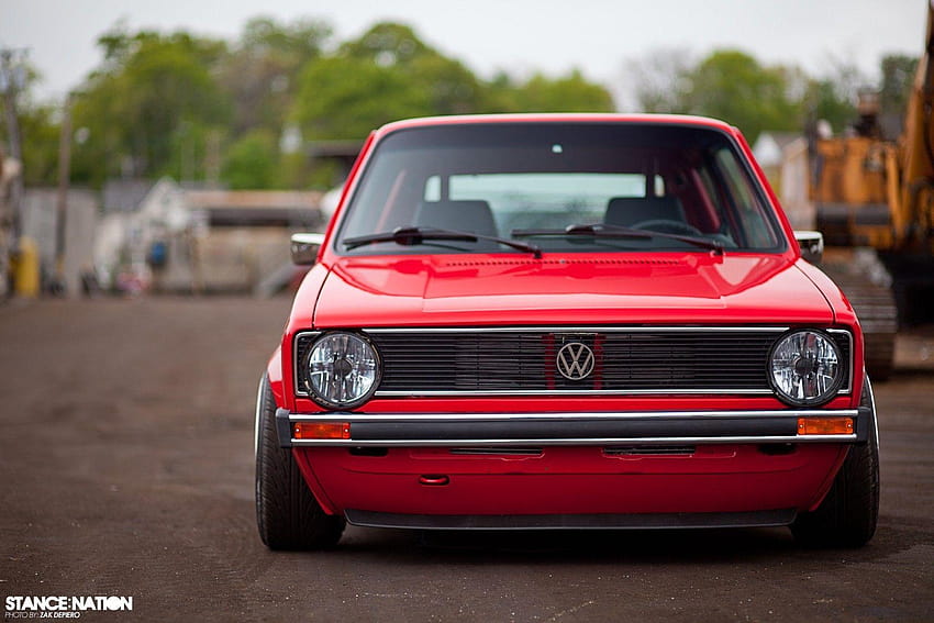 Car, Golf 1, Red Cars / and Mobile Backgrounds, golf mk1 HD wallpaper ...