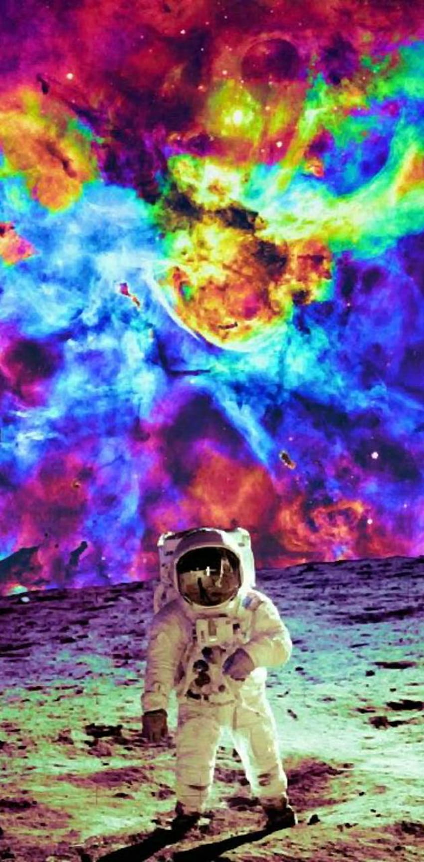 Trippy Space by Michael12483, trippy astronaut HD phone wallpaper