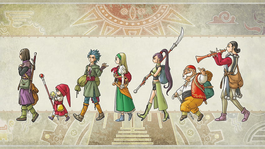 PS4] Layar mulai Dragon Quest XI. : dragonquest, layar anime ps4 Wallpaper HD