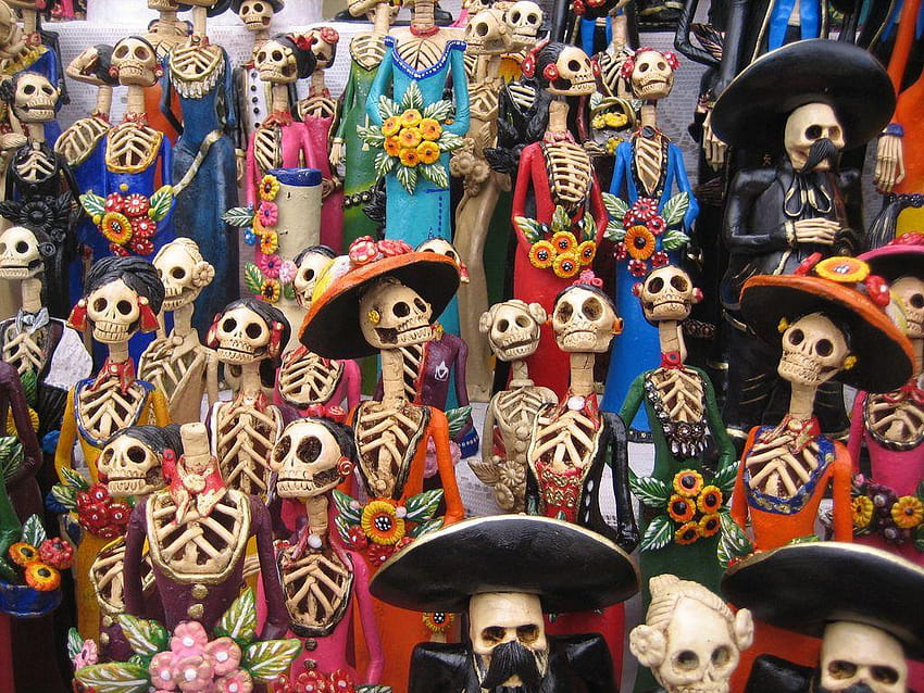 Símbología detrás de Día de los Muertos, dia de muertos HD тапет