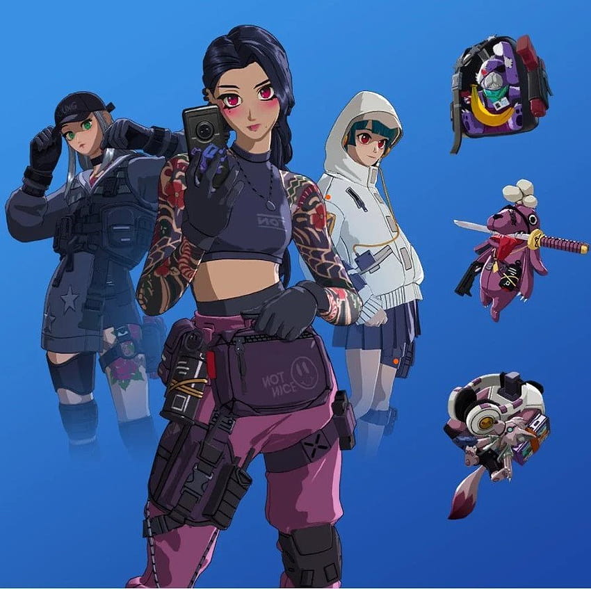 Fortnite and anime; Every anime skin in the game | Esports.gg