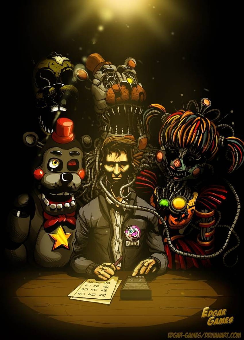 DOCUMENT RESULT// F.F.P.S FNAF6 by https://www.deviantart, fixed lefty HD phone wallpaper