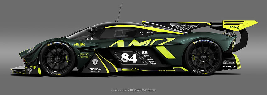 Konsep Aston Martin Valkyrie AMR Pro Track Edition Wallpaper HD