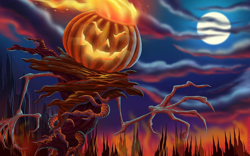 Halloween for this Halloween 2018, terrifying halloween HD wallpaper