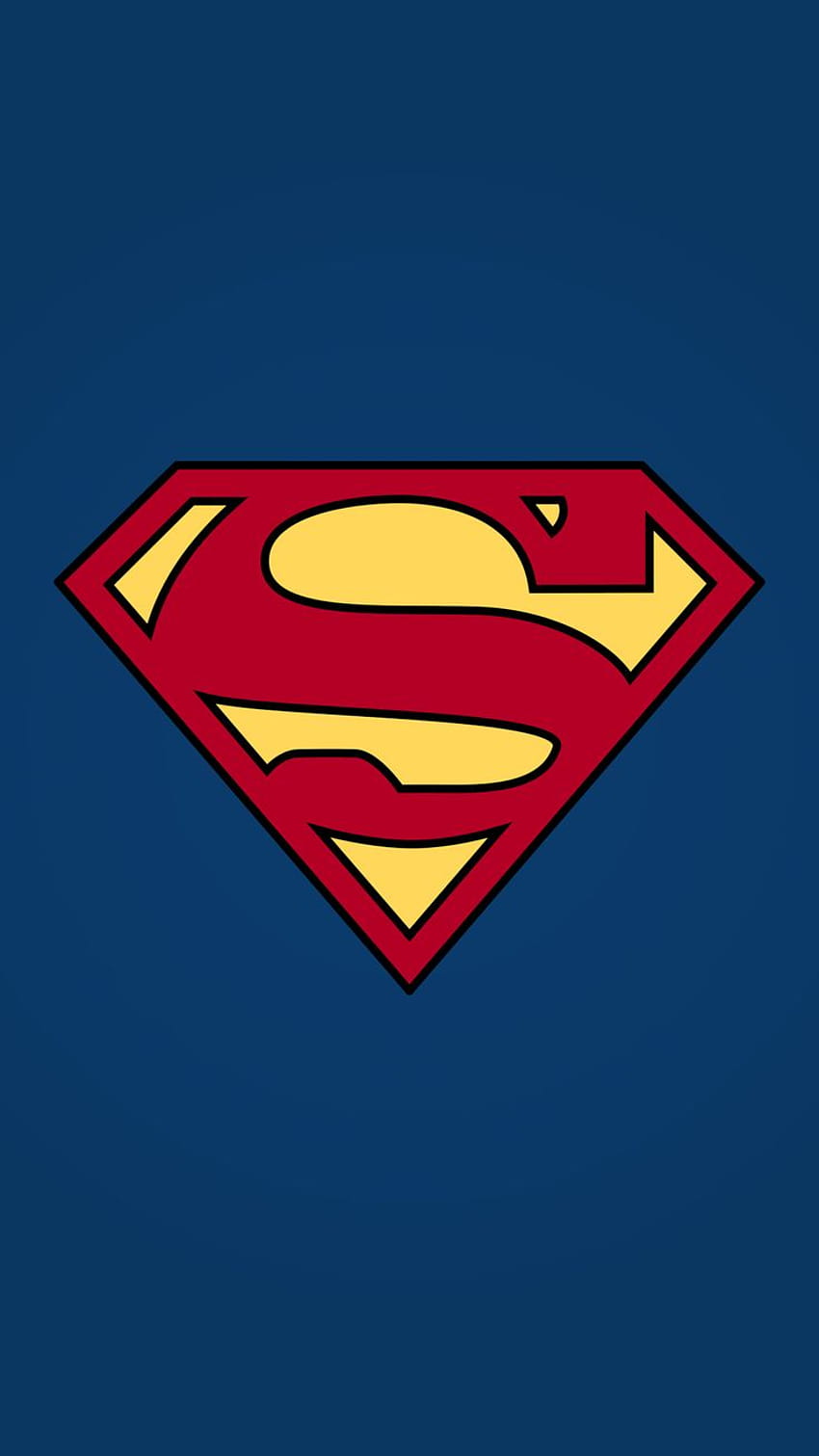 Superman Classic, supergirl logo HD phone wallpaper