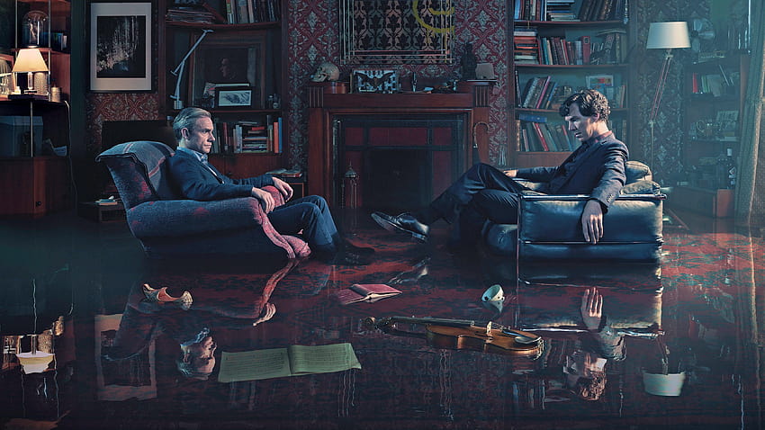 Season 4 Dr John Watson Sherlock Holmes Benedict Cumberbatch Martin man HD wallpaper