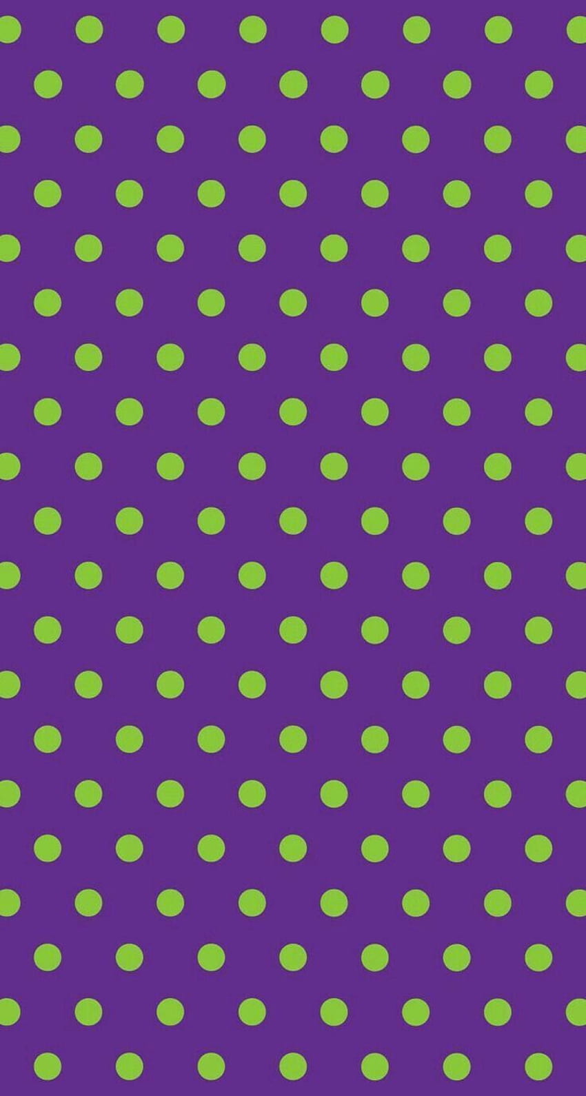 Purple w/Green Polka Dots, easter dots HD phone wallpaper