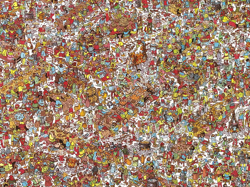 Waldo는 어디 있니?, wally는 어디 있니? HD 월페이퍼