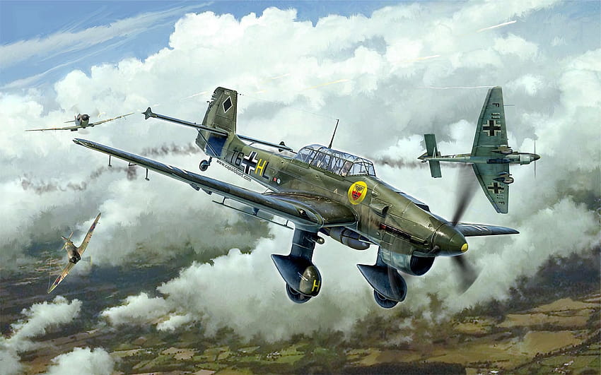 Junkers Ju 87 HD wallpaper | Pxfuel