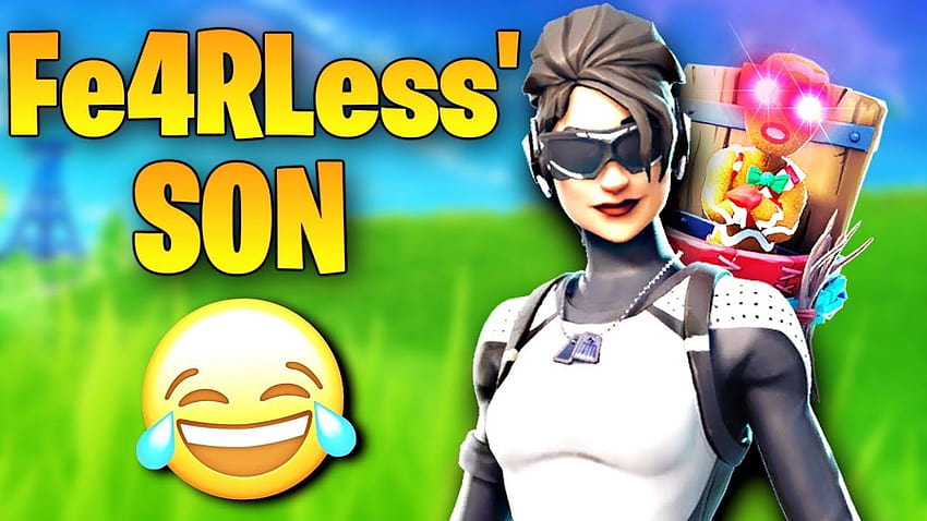 I CARRIED Fe4RLess' Son to a WIN on FORTNITE.. HD wallpaper