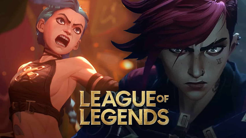 League of Legends obtient des skins croisés Arcane Netflix: Caitlyn, Jayce, Jinx, Vi Fond d'écran HD