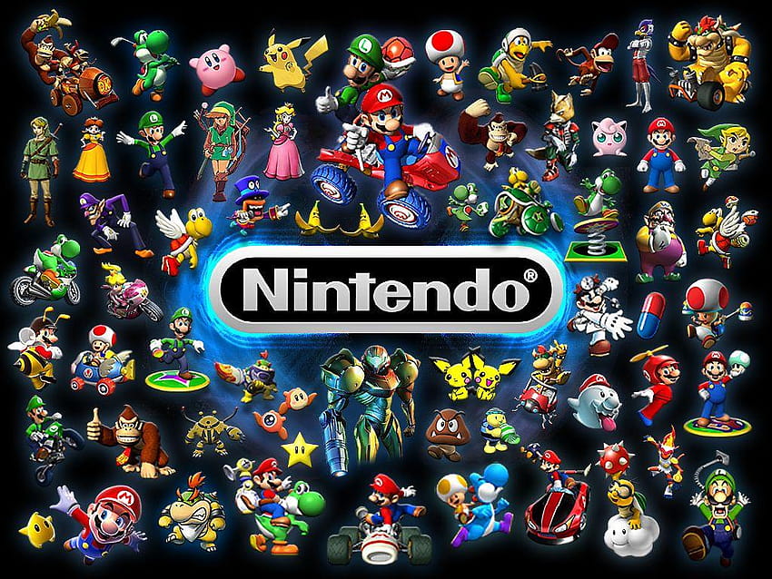 Video Games Universe Postacie Nintendo i wszystkie postacie z gier wideo Tapeta HD