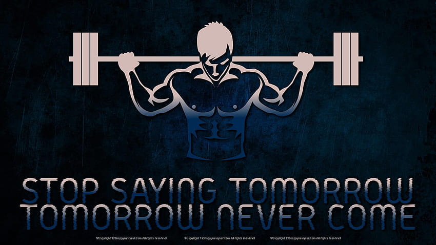 Gym posted by Zoey Thompson, gym art HD wallpaper