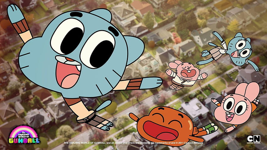 gumball x darwin anime full HD wallpaper