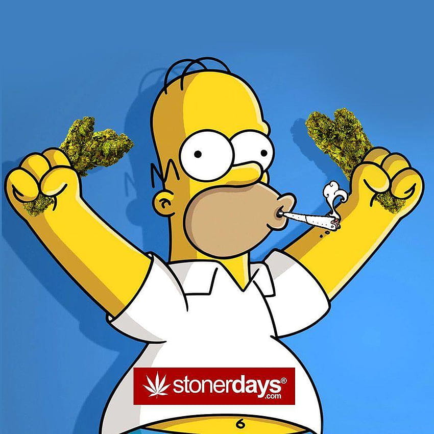 Simpsons Weed, bart weed HD phone wallpaper | Pxfuel