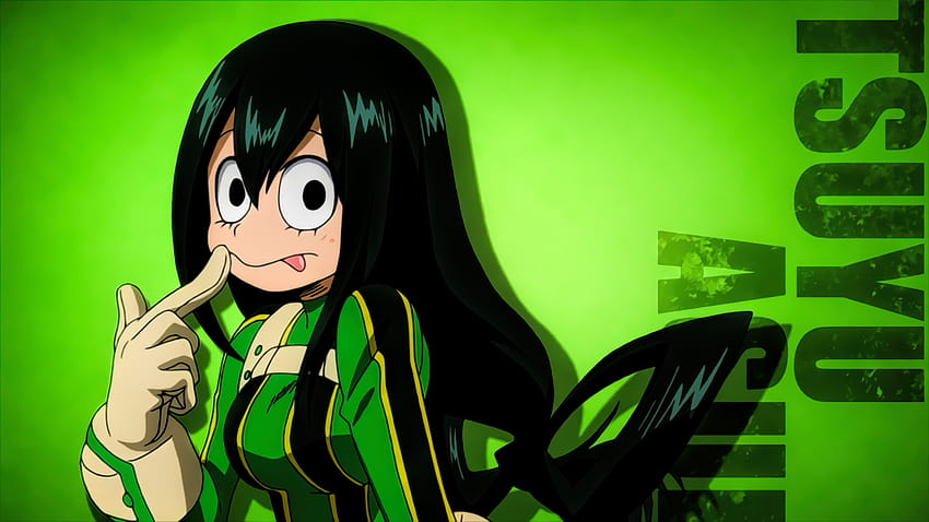 Boku No hero o My Hero Academia es una serie con non stop, my hero frog  girl fondo de pantalla | Pxfuel