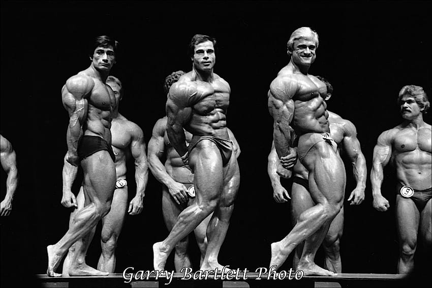 1981 M. Olympia - Garry Bartlett - Légendes de la musculation Fond d'écran HD