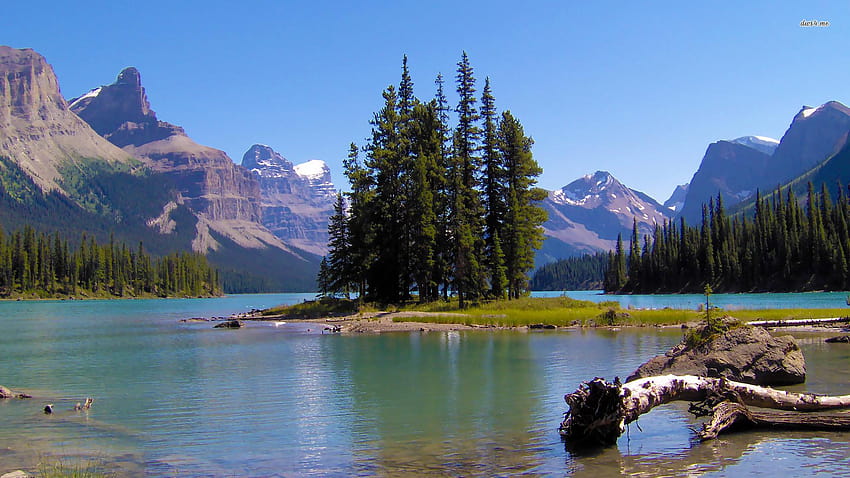 datsuncarsandparts pour votre , Spirit Island in Maligne Lake, Jasper National Park, Canada, KA Fond d'écran HD