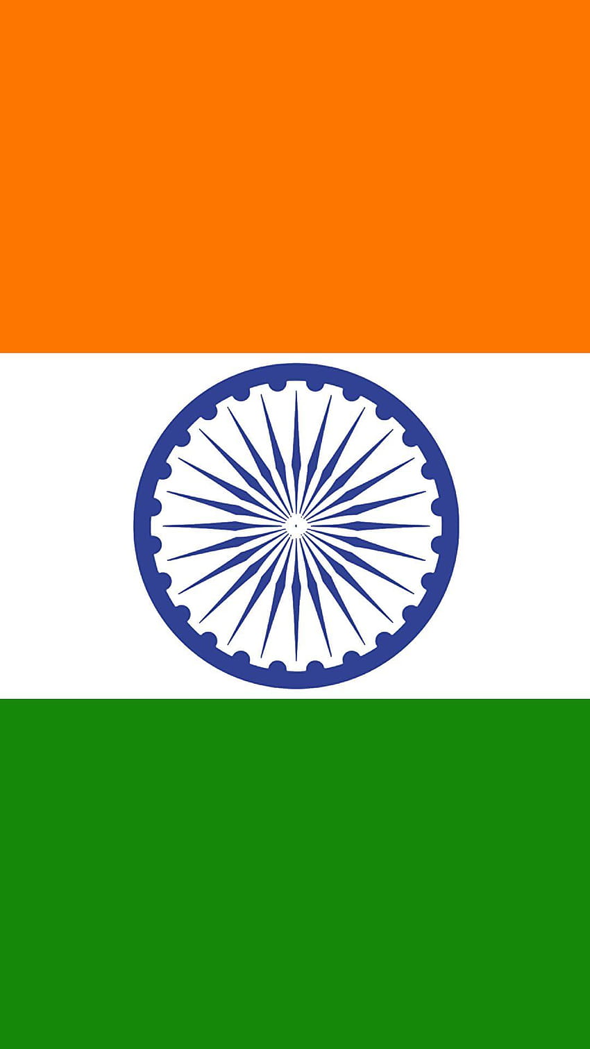 Flaga Indii na telefon komórkowy 01 z 17 – Tiranga, indyjska flaga mobilna Tapeta na telefon HD