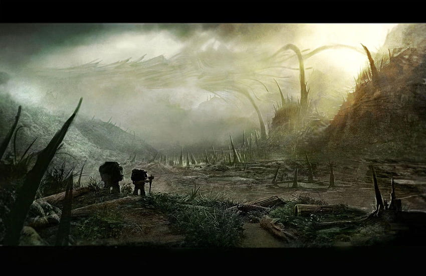 Tyranid Hive Ship von Zen, Warhammer-Tyraniden HD-Hintergrundbild