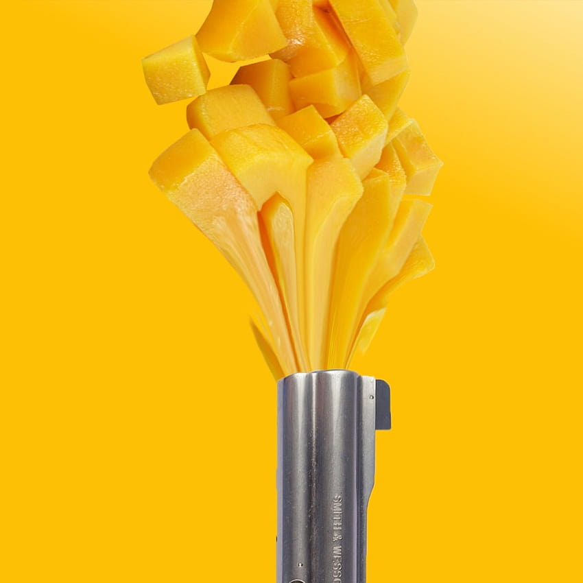 Mango Juice Explosion HD phone wallpaper