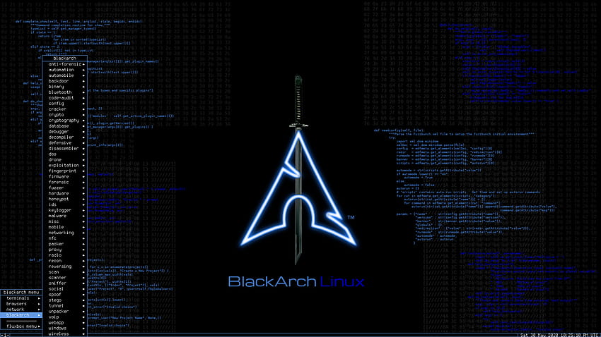 DistroWatch: BlackArch Linux papel de parede HD