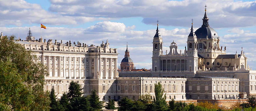 Plus Travel Spain & Portugal : Madrid, palácio real de madrid papel de parede HD