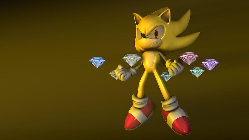 Fleetway super sonic HD wallpaper | Pxfuel