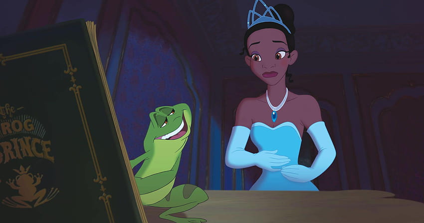 Prince Naveen and Tiana from Disney's Princess and the Frog HD wallpaper