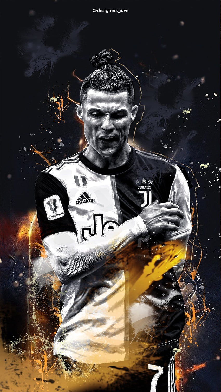 Jair Arqueros auf CR7 im Jahr 2020, Cristiano Ronaldo Juventus 2021 HD-Handy-Hintergrundbild