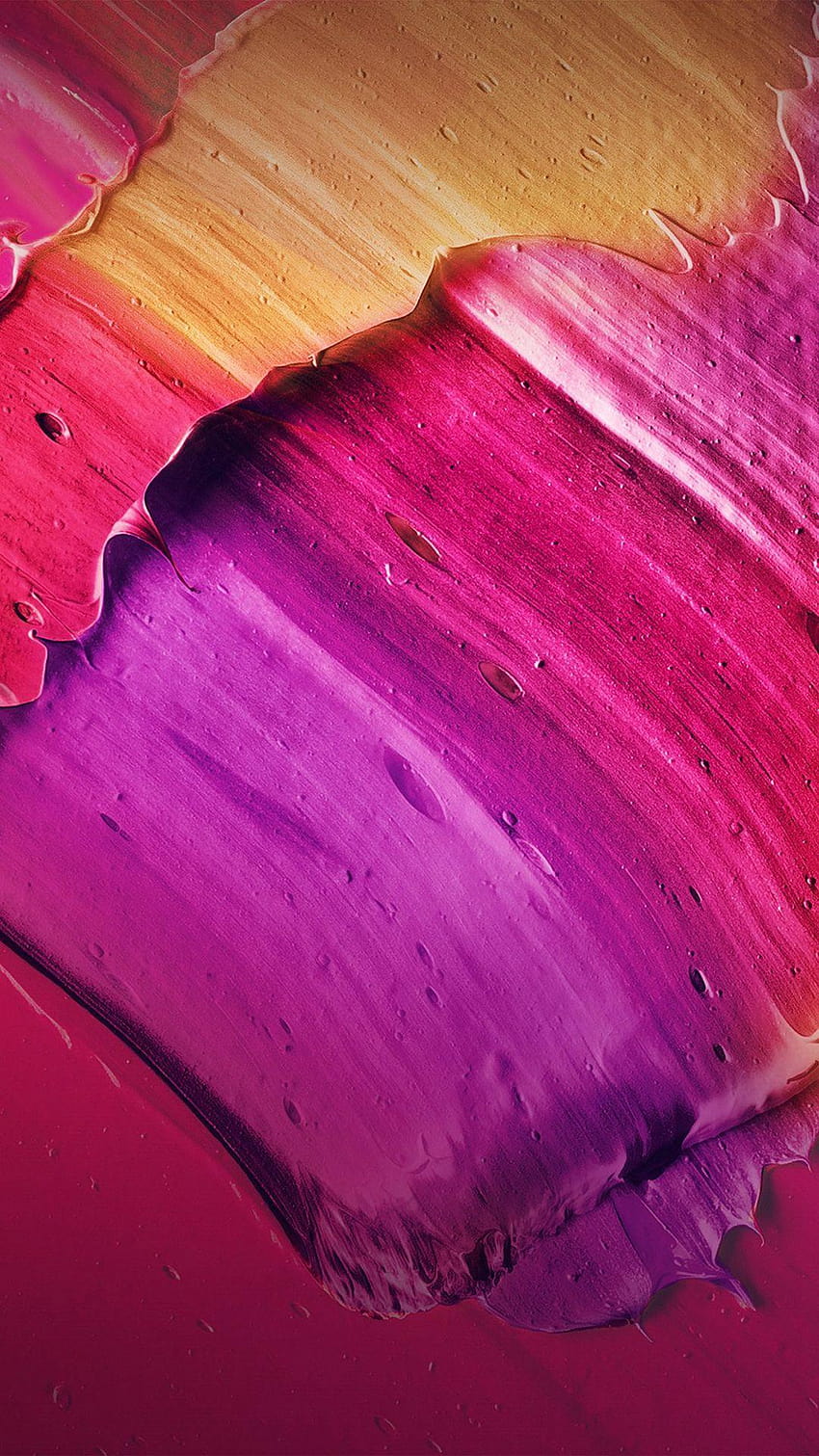 Red Pink Purple Yellow Paint Hues HD phone wallpaper