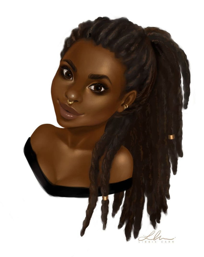 AI Art Generator Black anime characters with dreads