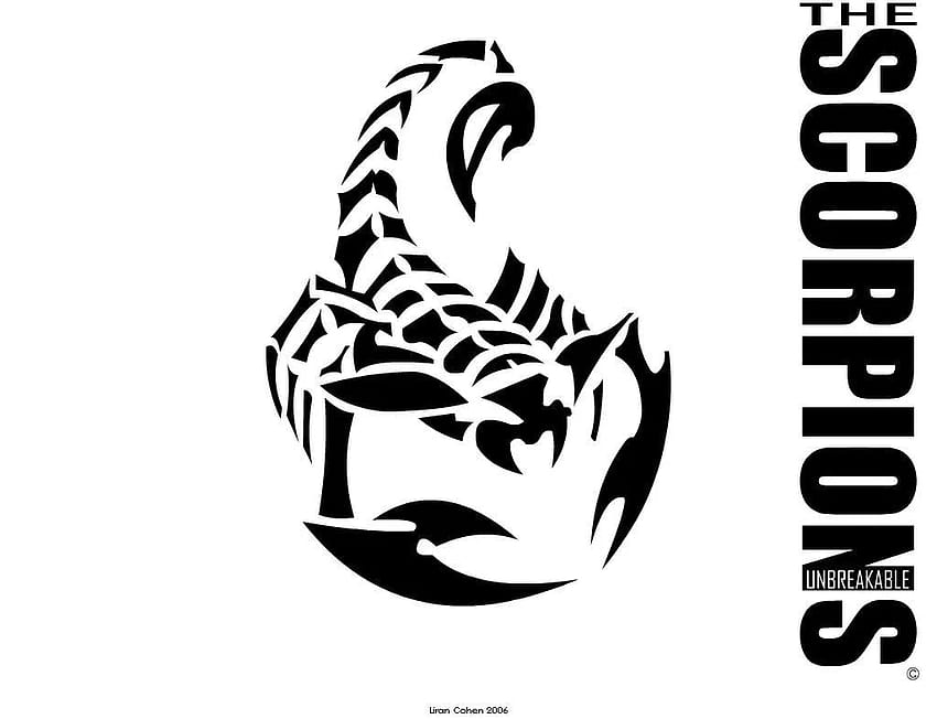Skorpiony, logo zespołu skorpionów Tapeta HD