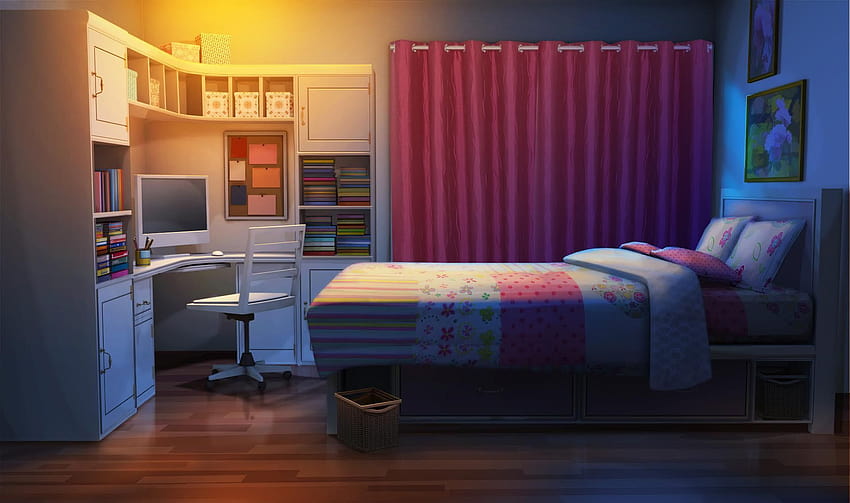 Dark Anime Bedroom Backgrounds in 2020, gacha life bedrooms HD wallpaper |  Pxfuel