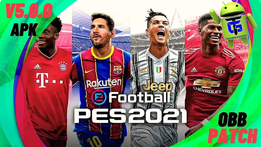 Download eFootball PES 2021 Apk + Obb 5.3.0 (UCL Patch) or Android