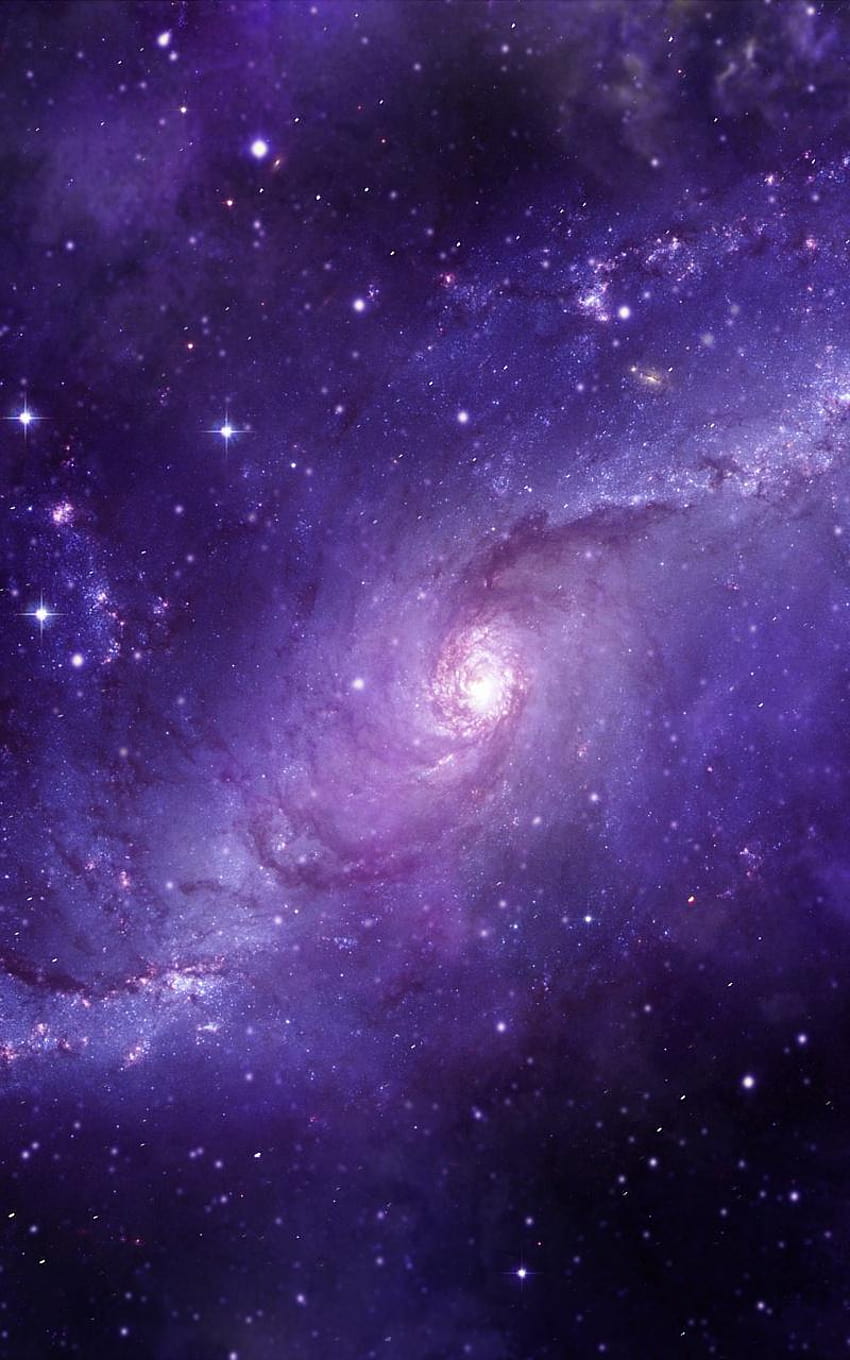 Galáxia espiral, fantasia, espaço, 800x1280, espaço galaxy note 2 Papel de parede de celular HD