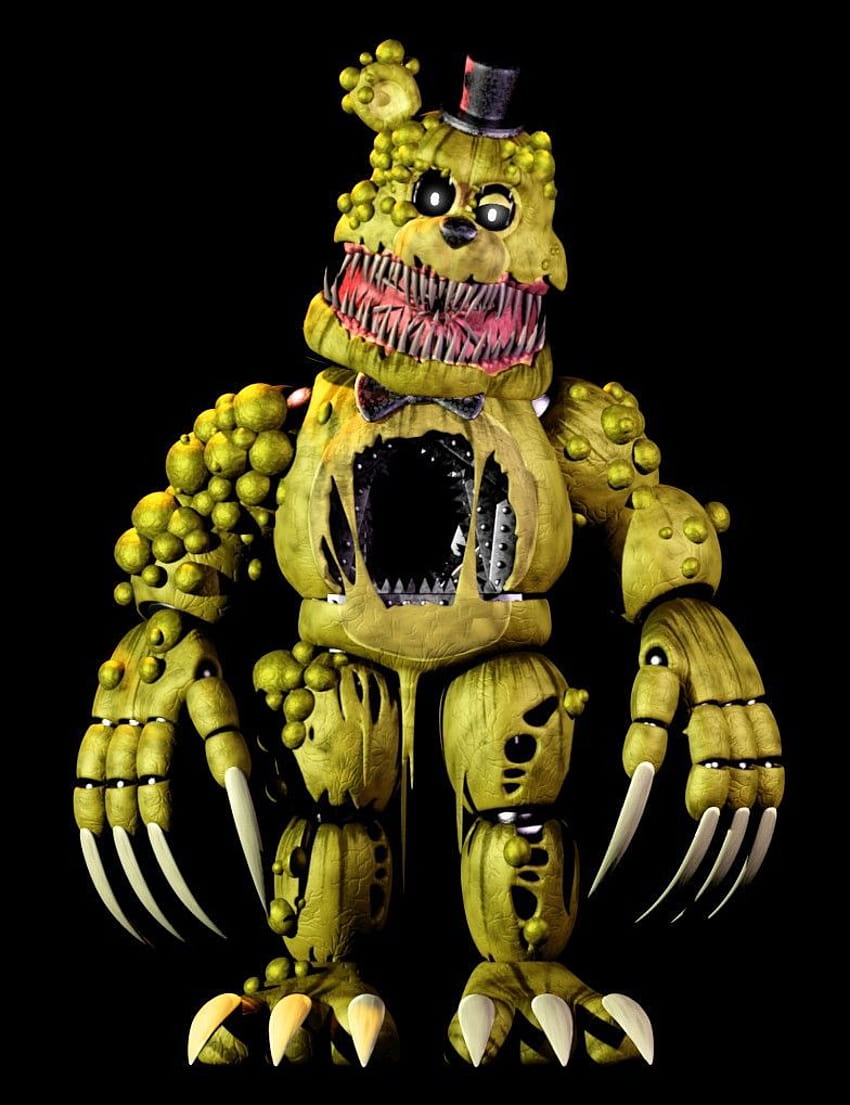 Sinister Golden Freddy posted by Christopher Anderson, ignited golden freddy HD phone wallpaper
