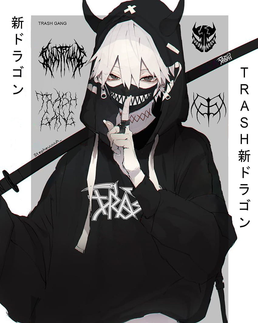 T R A S H Gang Mask, anime de pandillas de basura fondo de pantalla del  teléfono | Pxfuel