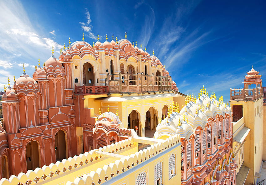 Palace on Wheels: à quoi s'attendre d'un voyage en train de luxe en Inde, palais indien Fond d'écran HD