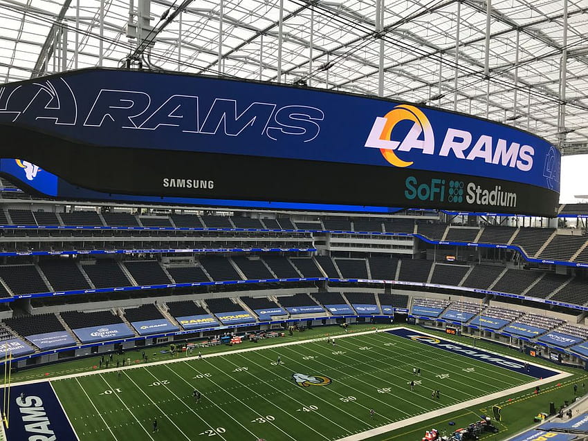 An empty SoFi Stadium hosts first LA Rams game, and a resurgent Inglewood has hope – Daily News HD wallpaper